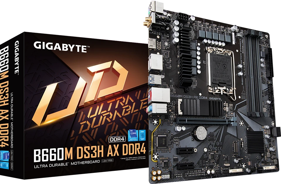 Gigabyte B660M DS3H AX DDR4 (Rev. 1.x)